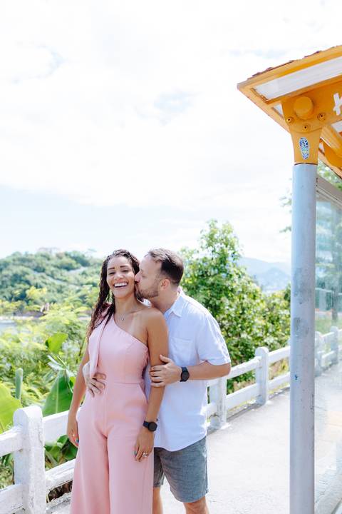 Noivado com vista para o mar'