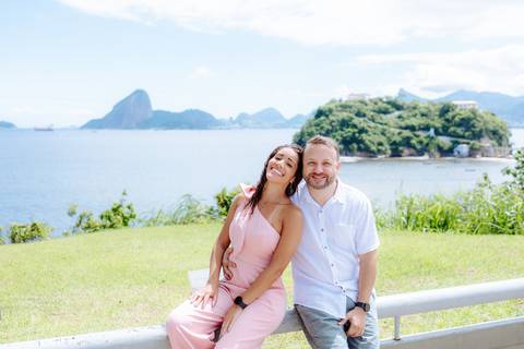 Noivado com vista para o mar'