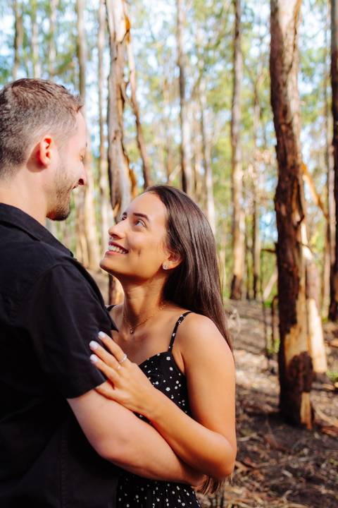 Ensaio casal Bosque dos Eucaliptos'