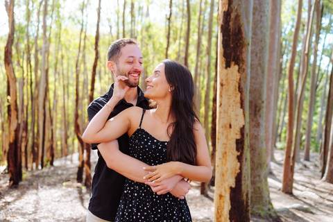 Ensaio de casal ao ar livre RJ'