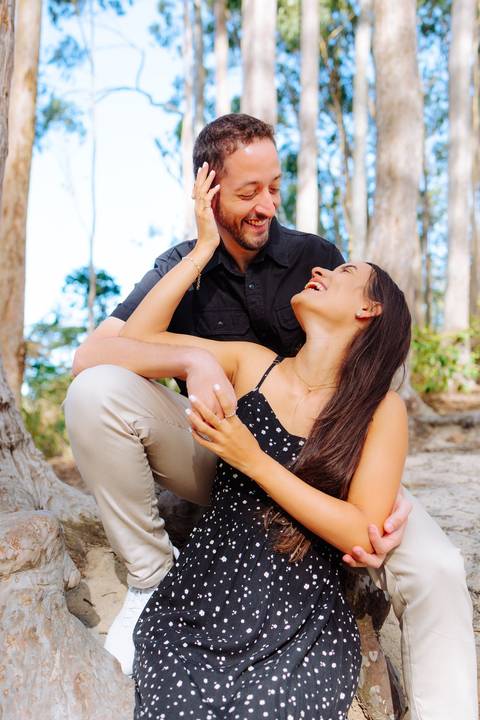 Ensaio de casal ao ar livre RJ'