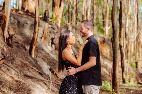 Ensaio casal Bosque dos Eucaliptos'