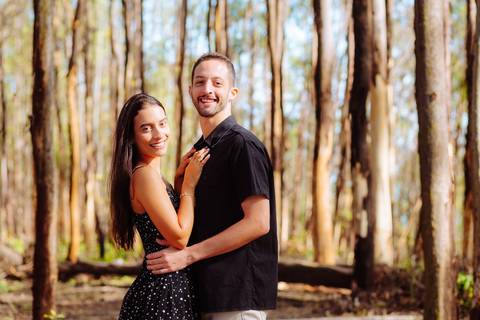 Ensaio de casal ao ar livre RJ'