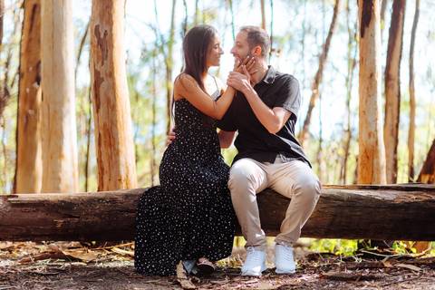 Ensaio de casal ao ar livre RJ'