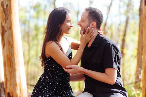 Fotografia de amor e conexão'