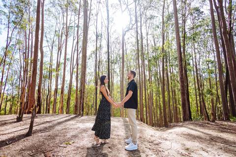 Ensaio antes do casamento'