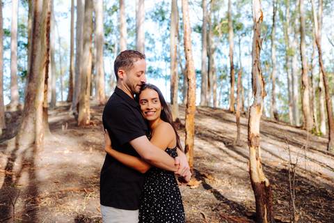 Ensaio casal Bosque dos Eucaliptos'