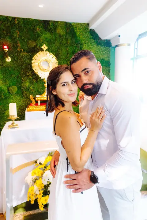 Ensaio pré-wedding no Cristo'