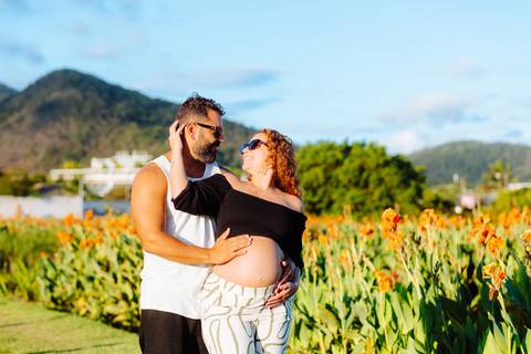 ensaio fotográfico à espera do bebê em Niterói'