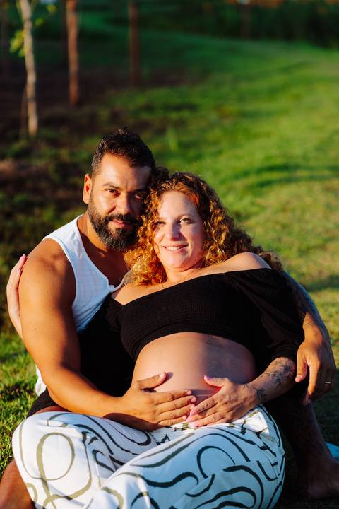 ensaio fotográfico à espera do bebê em Niterói'