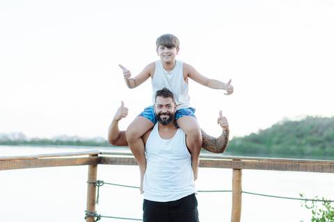 ensaio de gestante com cachorro'