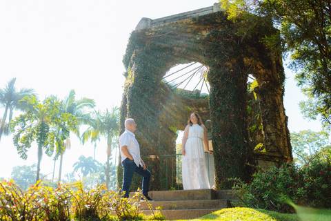 ensaio no Jardim Botânico RJ'