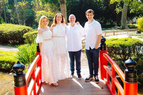 ensaio no Jardim Botânico RJ'