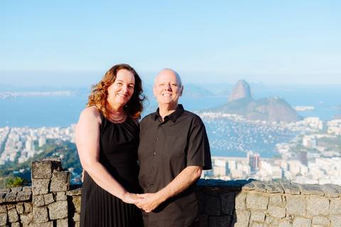 ensaio de casal no Mirante Dona MartaRJ'