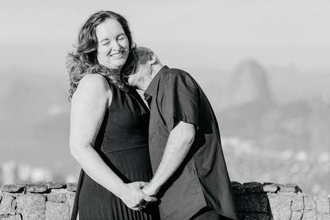 ensaio de casal no Mirante Dona MartaRJ'