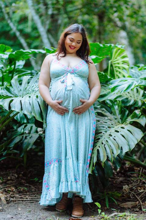 Fotos de gestante no Parque Lage'