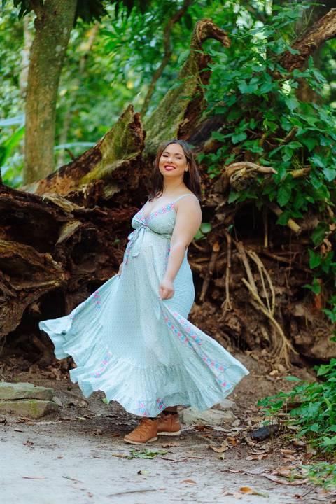 Fotos de gestante no Parque Lage'