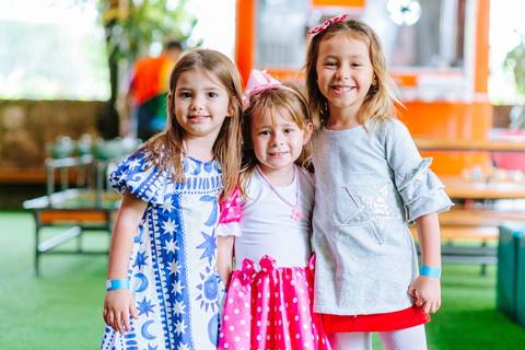 fotografia espontânea de festa infantil'