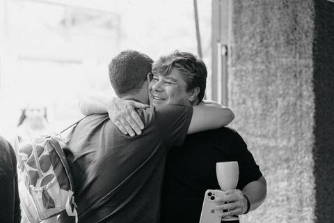 fotografia espontânea de festa infantil'