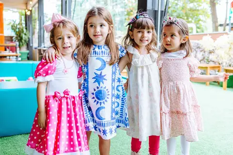 fotografia espontânea de festa infantil'