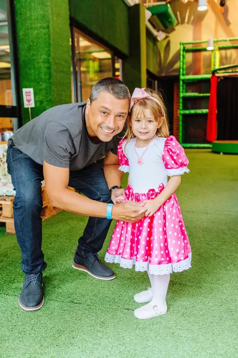 fotografia espontânea de festa infantil'