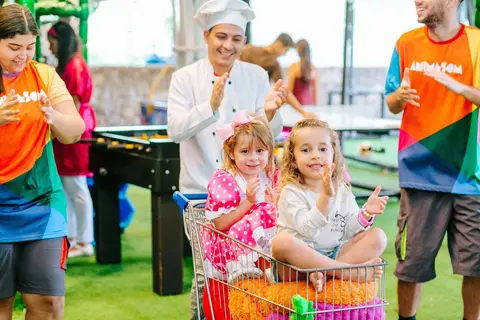 festa infantil Animasom Jockey Club'