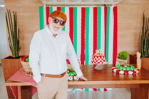 Fotógrafo de aniversário de 90 anos em Niterói - RJ'