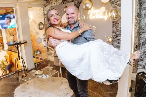 registro fotográfico de festa em Niterói'