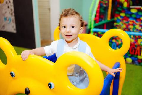 fotografia espontânea de festa infantil'