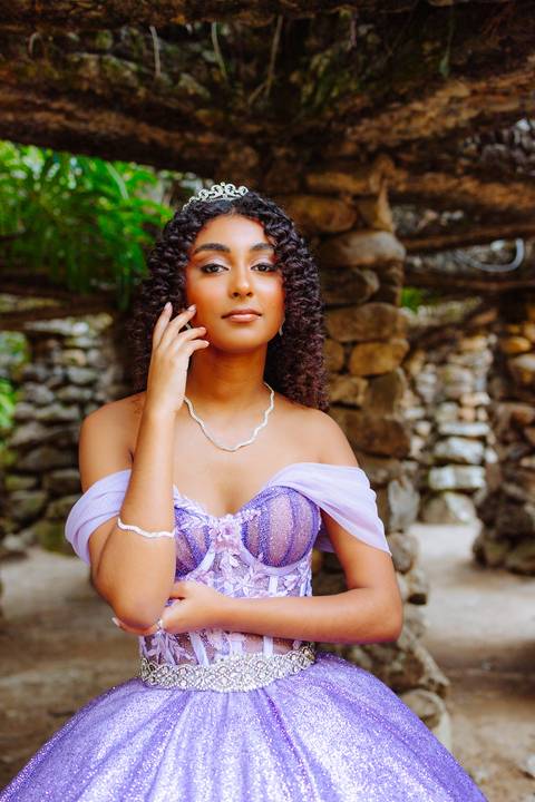 Fotografia de debutante no Rio'