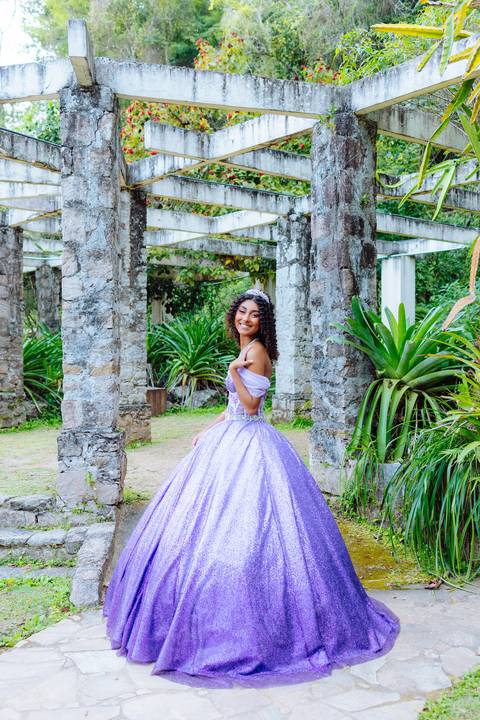 Ensaio de debutante no Jardim Botânico RJ'