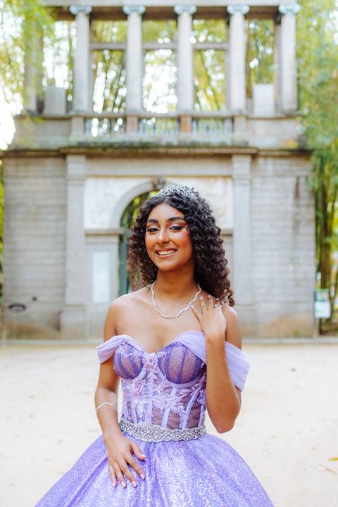 Fotógrafo profissional de debutante'