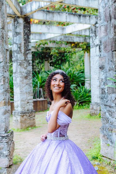 Ensaio de debutante no Jardim Botânico RJ'