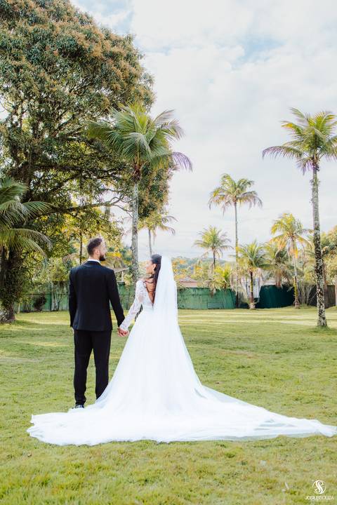 Casamento em meio à natureza'