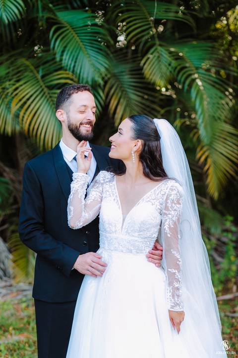 Casamento em meio à natureza'