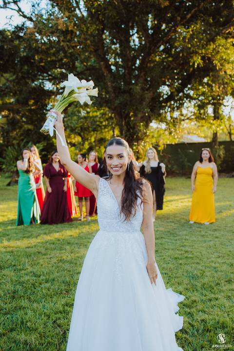fotografia de casamento em meio à natureza'