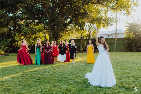 fotografia de casamento em meio à natureza'