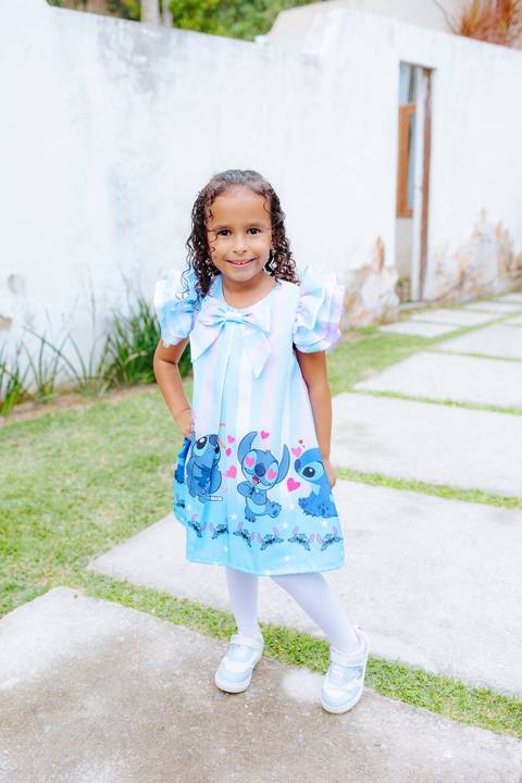 Fotografia de Aniversário Infantil em Itaipú Niterói Tema Stitch'