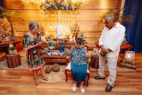 Aniversário de 90 anos em camboinhas'