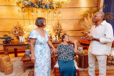 Aniversário de 90 anos em Maricá'