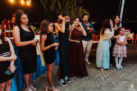 cobertura fotográfica festa de 15 anos no Clube Naval em Niterói'