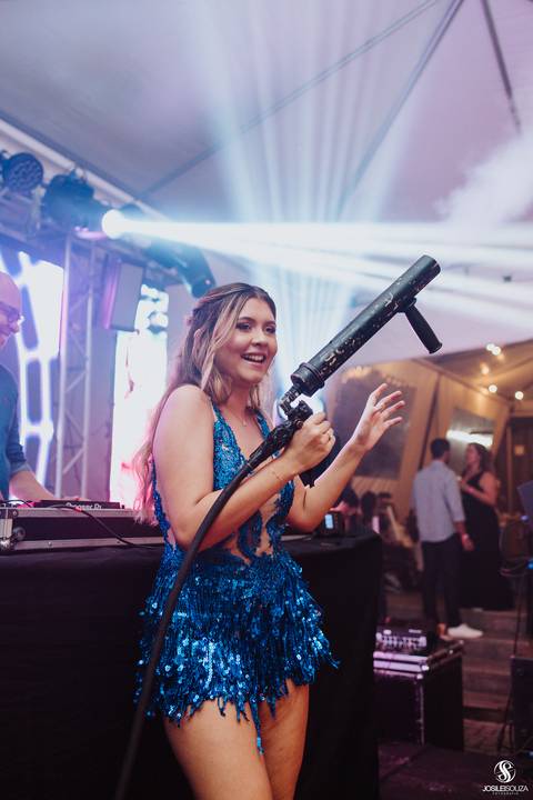 festa de debutante à beira-mar'