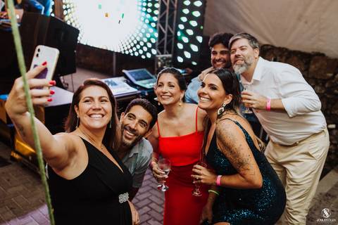 festa de debutante à beira-mar'