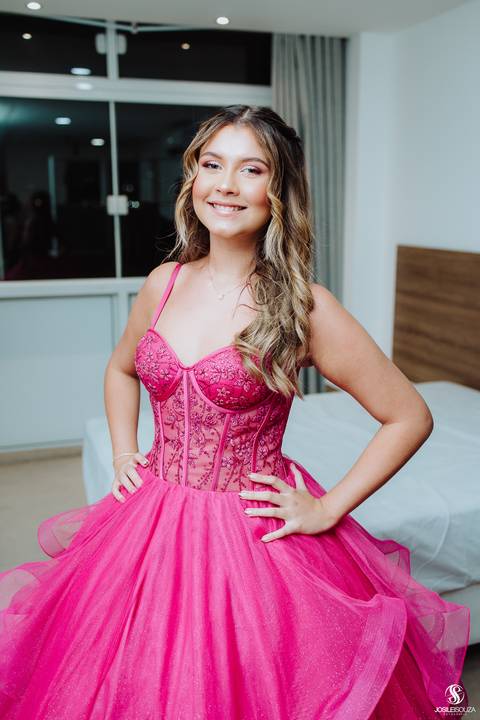 fotografia de aniversário de 15 anos'