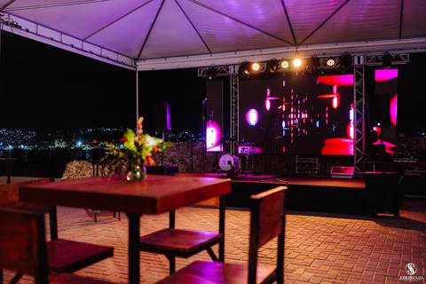 fotografia de festas à beira-mar'