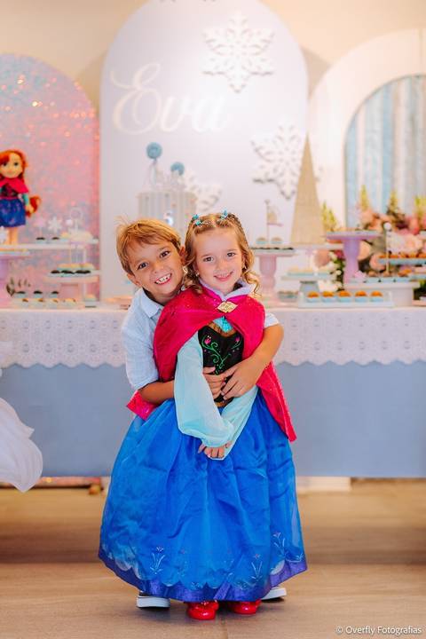 Fotografia de aniversário de 5 anos Tema Frozen na Barra da Tijuca'