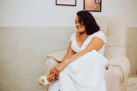 Making Of da Noiva em casa'