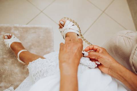 Making Of da Noiva em casa'