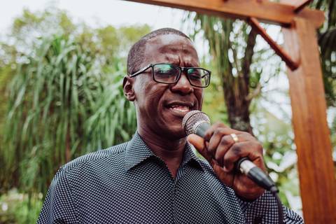 Casamento ao ar livre'