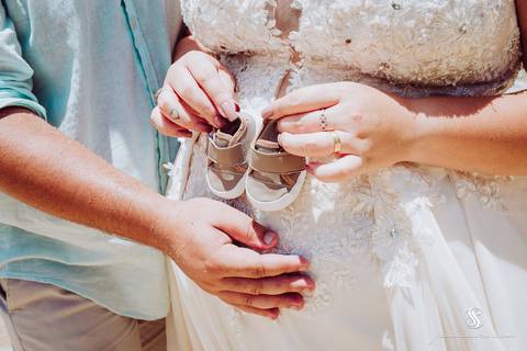 Ensaio de Noivos Grávidos '